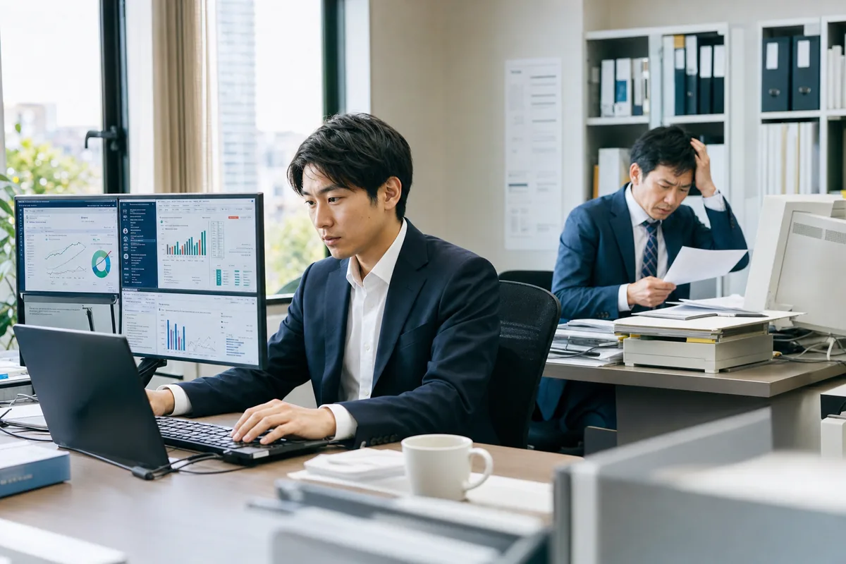AIを使える社員と使えない社員、3年で広がる経営格差の正体
